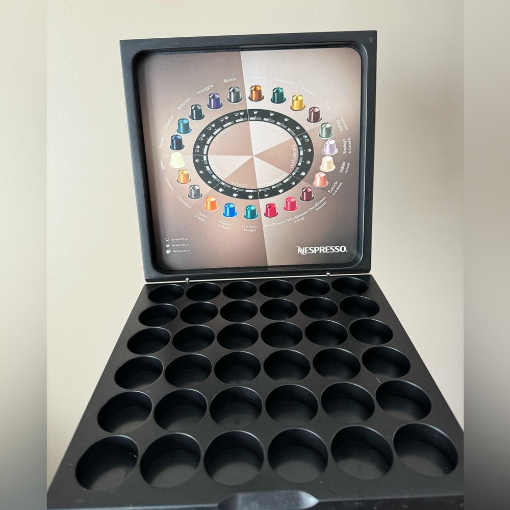 Nespresso 36 capsules showcase box